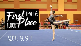 First Place Level 6 Floor Routine 9.9