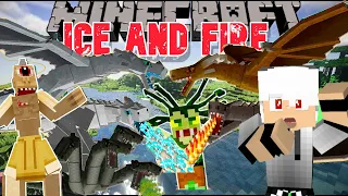 ✅ICE AND FIRE  Mod MINECRAFT 🎮 1.12.2 REVIEW | Chapter 1|Update!😱