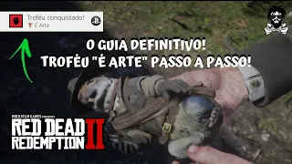 Troféu "É Arte": guia detalhado e completo! Red Dead Redemption 2!