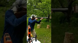 Shooting a 4 Bore Blunderbuss