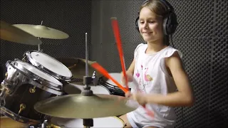 Bruno Mars Uptown Funk drum cover 2 by Jolene