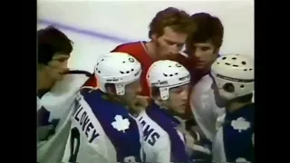 Canadiens - Maple Leafs Game 4 hits, roughs, and goals 4/22/79