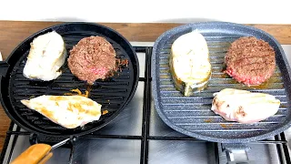 Grill Pan Test: Mechta ™ or Cast Iron Pan?