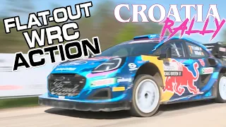 MAX WRC ACTION – Best of Loubet flat out on SS10 Croatia Rally