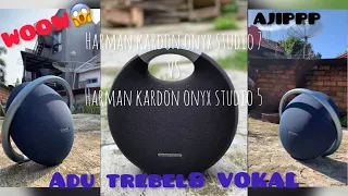 Harman kardon onyx studio 7 vs Harman kardon onyx studio 5 adu trebel&VOKAL apakah sama ajah?🤨