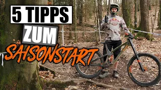 5 Tipps um zu Starten - Bikepark Saison Start 2023 - MTB Fahrtechnik