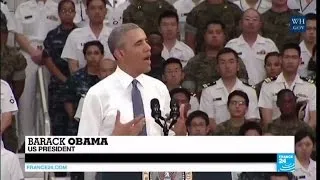 Obama in Hiroshima: US president visits Japanese city razed by atomic bomb