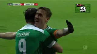 Bremen x Frankfurt ( melhores momentos ) campeonato alemão