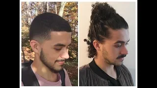 One year curly hair growth - [TIMELAPSE]