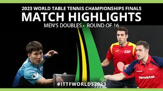 C. Daesong/L.Sang Su vs Ionescu/ Robles | MD R16 | 2023 ITTF World Table Tennis Championships Finals