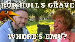 Rod Hull's Grave - Where's Emu ?