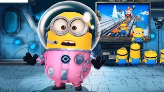 Despicable Me 2 - Minion Rush : Astronaut Minion Vs Villaintriloquist And El Macho !