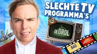 10 TV PROGRAMMA'S DIE HET NÉT NIET HEBBEN GERED!