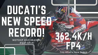 MotoGP 2021 | Ducati's New Speed Record | #QatarGP