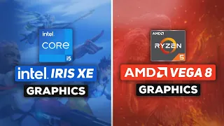 Intel Iris XE Graphics VS AMD Radeon Vega 7 Graphics! - Intel Core i5-1235U VS AMD Ryzen 5500U!