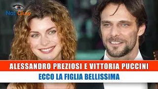 Alessandro Preziosi E Vittoria Puccini: Ecco La Figlia Bellissima!