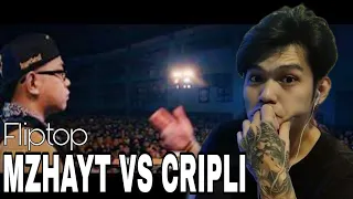 FlipTop - M Zhayt vs CripLi | REACTION 🔥🔥