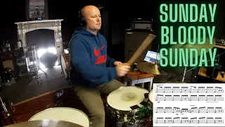 U2 | 'Sunday Bloody Sunday' | Drum Cover