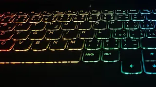 Lenovo Legion 5i Pro keyboard