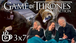 FIRST TIME WATCHING! GoT: Season 3 Episode 7 The Bear & The Maiden Fair | Reaction and Review