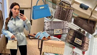 Fendi Spring Summer Bags & Shoes, Hermes New Releases, Loro Piana, Valentino, London Luxury Shopping