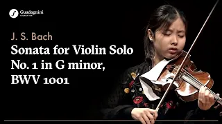 Hana Chang plays J. S. Bach - Sonata for Violin Solo Nr. 1 in G minor, BWV 1001