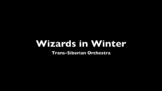 Wizards in Winter - Trans-Siberian Orchestra