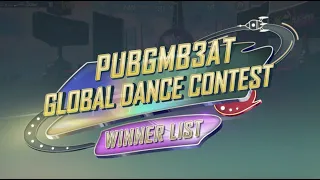 PUBG MOBILE | #PUBGMB3AT Global Dance Contest Winners Revealed!