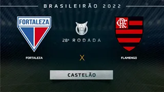 FORTALEZA 3 X 2 FLAMENGO  MELHORES MOMENTOS 28/09/2022