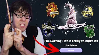 I CAN'T BELIEVE THE SORTING HAT PUT ME IN THIS HOUSE! (CHOOSING MY HOUSE IN HOGWARTS LEGACY)