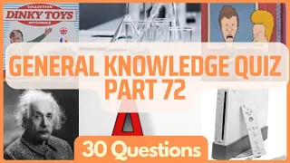 General Knowledge Pub Quiz Trivia | Part 72