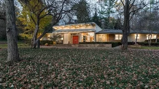 A Masterpiece of Mid-Century Modern Design in Indianapolis, Indiana