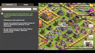 CLASH OF CLANS KICKED CLAN CO LEADER -2
