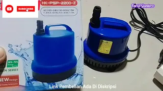 POMPA AQUARIUM HARGA 50 RIBUAN | POMPA CELUP 15 WATT | POMPA FILTER AQUARIUM | POMPA KOLAM IKAN