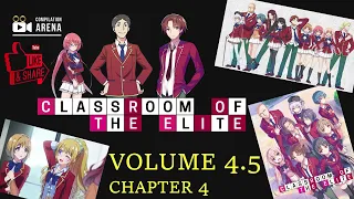 A Day of Disaster! Classroom of the Elite Volume 4.5 Chapter 4 Web novel Compilation Arena