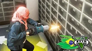 GTA V: BRASIL ROLEPLAY - PRIMEIRO ROUBO ao BANCO!!! MAIS ÉPICO #42