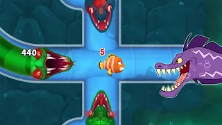 Mini game fishdom ads, help the fish  Part 76 snake on the beach