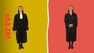 Die Anwaltsrobe: Unterschiede und Eigenheiten | Karambolage | ARTE