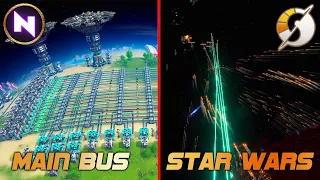 Attacked from SPACE while building MAIN BUS | 04 | Dyson Sphere Program | Lets Play