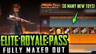 ELITE ROYALE PASS Unlocked & Fully MAXED! PUBG Mobile