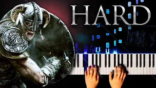 Far Horizons (from The Elder Scrolls V: Skyrim) - Piano Tutorial