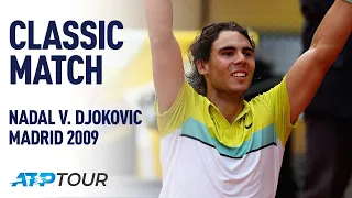 NADAL V DJOKOVIC | 2009 MADRID SEMI-FINAL | ATP