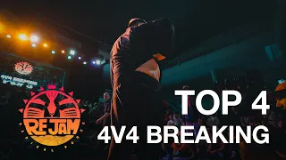 All For One VS Rock Force Crew | TOP4 | 4V4 Breaking | Radikal Forze Jam 2023