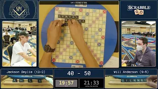 2023 Scrabble Players Championship Game 15 - Jackson Smylie vs. Will Anderson