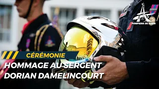 Cérémonie d'hommage au sergent Dorian DAMELINCOURT