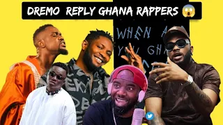 Nigeria 🇳🇬 reacts to Dremo - Response to Sarkodie , Lyrical Joe & Ghana rappers (reaction )video!!!