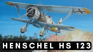 Henschel Hs 123 - Germany's FIRST close-support attack aircraft ('39 - '44)