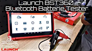 Launch X431 Euro TAB III | Batterie Prüfung mit Launch BST360 Bluetooth Batterie Tester 🔋