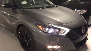 2018 Nissan Maxima Midnight Edtion Start up and walk around