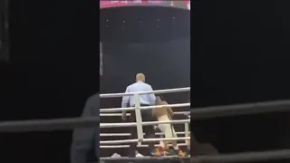 Así se vio y oyó desde ringside el KO de Robinson García a José Gray en Maracaibo 🇻🇪